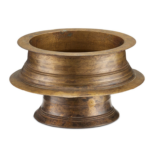 Currey and Company Tanjore Antique Brass Bowl