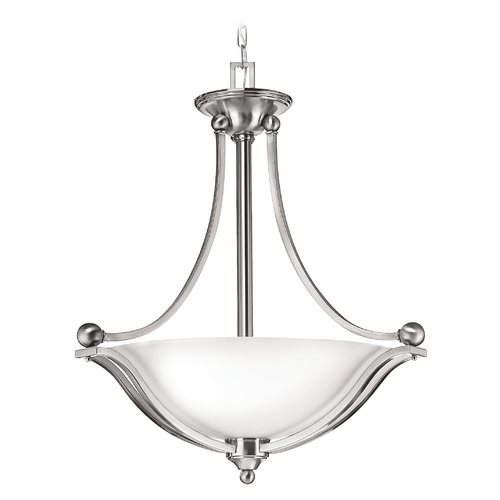 Hinkley Bolla 3-Light Pendant in Brushed Nickel by Hinkley Lighting 4652BN