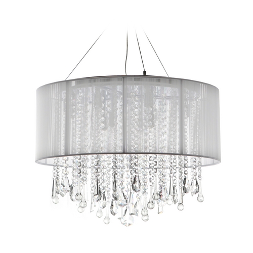 Beverly Drive 32-Inch Chrome Pendant by Avenue Lighting