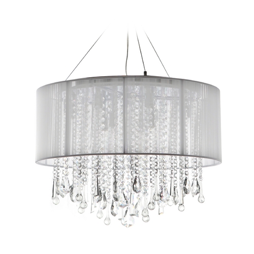 Avenue Lighting Beverly Drive 32-Inch Chrome Pendant by Avenue Lighting HF1500-WHT