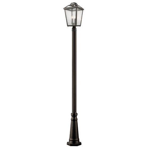 Bayland Oil Rubbed Bronze Post Light by Z-Lite