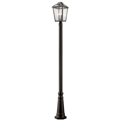 Z-Lite Bayland Oil Rubbed Bronze Post Light by Z-Lite 539PHBR-519P-ORB