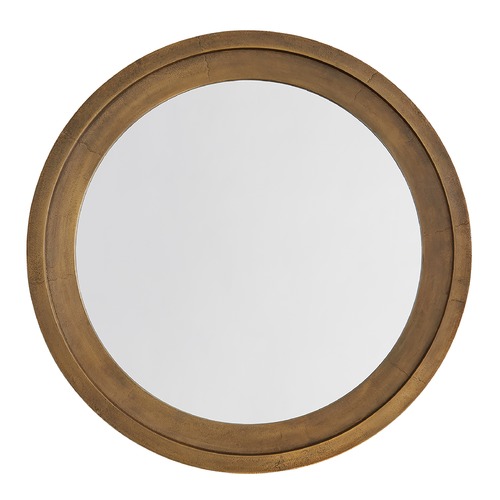 32-Inch Aluminum Mirror in Oxidized Brass by Capital Lighting