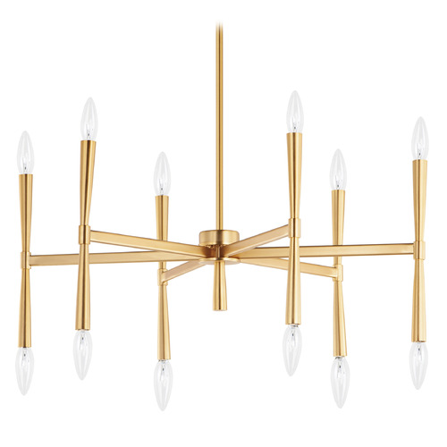 Maxim Lighting Rome Satin Brass Chandelier