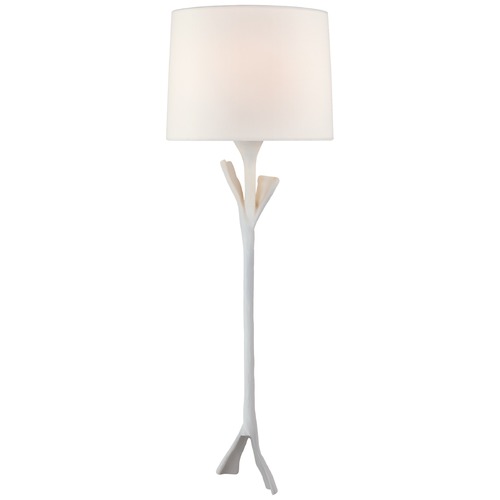 Visual Comfort Signature Collection Aerin Fliana Tail Sconce in Plaster White by Visual Comfort Signature ARN2080PWL