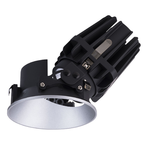WAC Lighting 4-Inch FQ Downlights Haze LED Recessed Trim by WAC Lighting R4FRAL-935-HZ