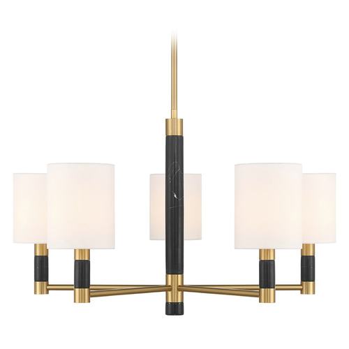 Savoy House Lighting Conrad Warm Brass Chandelier