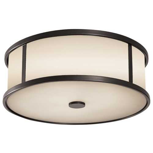 Dakota 14-Inch Flush Mount in Espresso by Generation Lighting