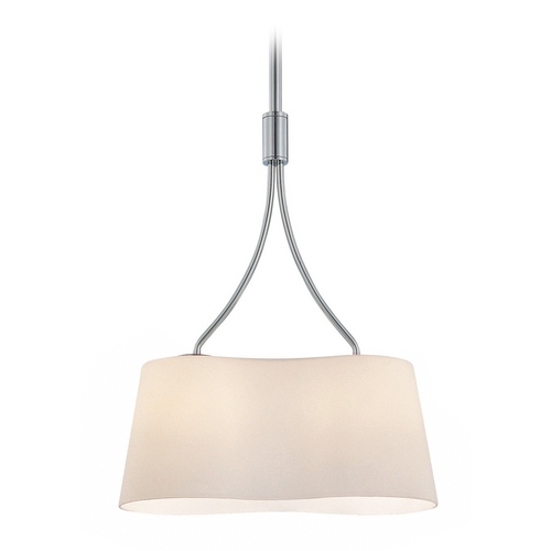 Lite Source Lighting Groda Chrome Pendant by Lite Source Lighting LS-19539C/FRO