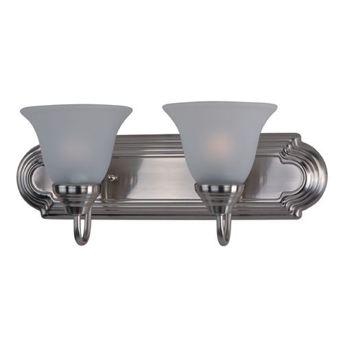 Essentials Satin Nickel Bathroom Light by Maxim Lighting