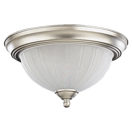 Satin Nickel Flush Mount by Quorum Lighting