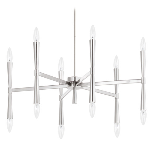 Maxim Lighting Maxim Lighting Rome Satin Nickel Chandelier 24626SN