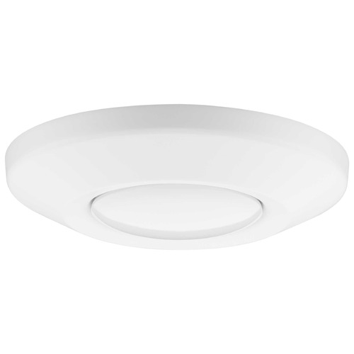LED Flush Mount from the Intrinsic Led Collection in Satin White Finish