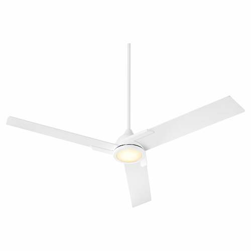Oxygen Coda 56-Inch LED Ceiling Fan in White by Oxygen Lighting 3-103-6