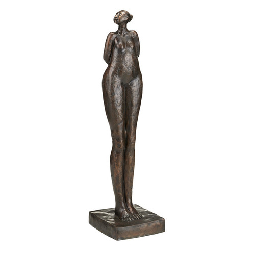 Currey and Company the Dark Brown Sculpture