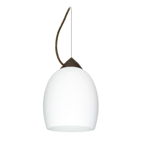 Besa Lighting Lucia Bronze LED Mini-Pendant Light