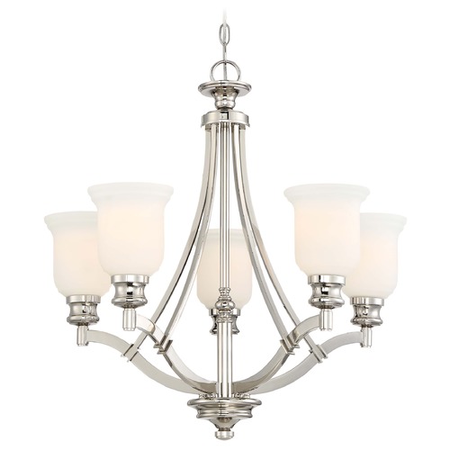 Minka Lavery Audrey's Point Polished Nickel Chandelier by Minka Lavery 3295-613