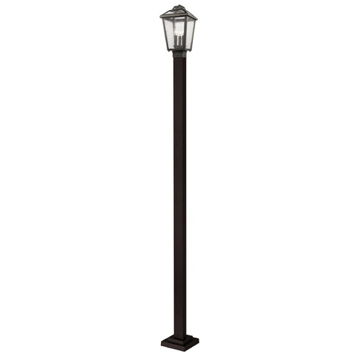 Bayland Oil Rubbed Bronze Post Light by Z-Lite