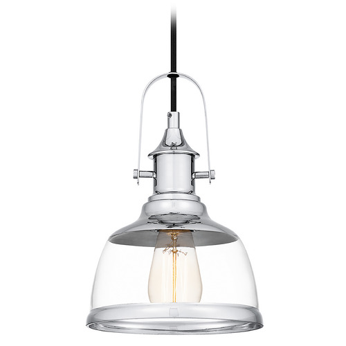 Quoizel Lighting Warnock 7.50-Inch Pendant in Polished Chrome by Quoizel Lighting QPP5639C