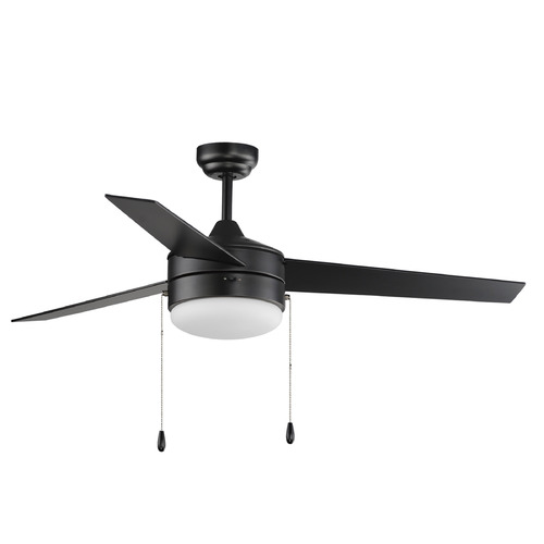 Trio Black LED Ceiling Fan by Maxim Lighting