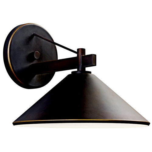 Ripley 12-Inch Wide Outdoor Wall Light in Olde Bronze by Kichler Lighting