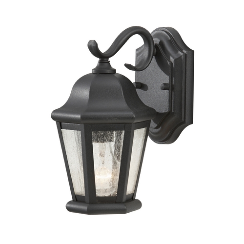 Martinsville Outdoor Wall Light in Black by Generation Lighting