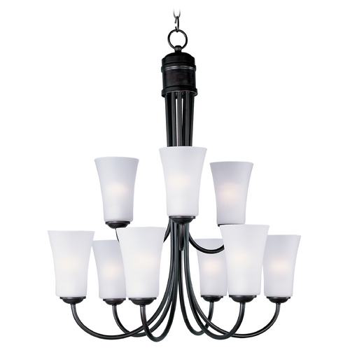 Maxim Lighting Logan Oil Rubbed Bronze Chandelier by Maxim Lighting 10046FTOI