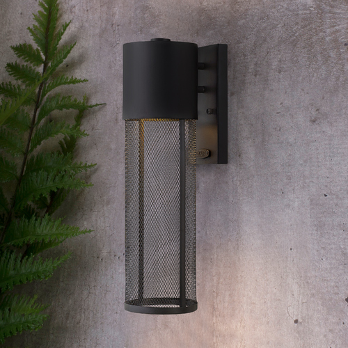 Aria 18.50-Inch Outdoor Wall Light in Black by Hinkley Lighting