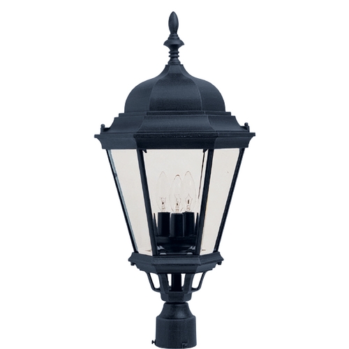 Maxim Lighting Westlake Black Post Light by Maxim Lighting 1007BK