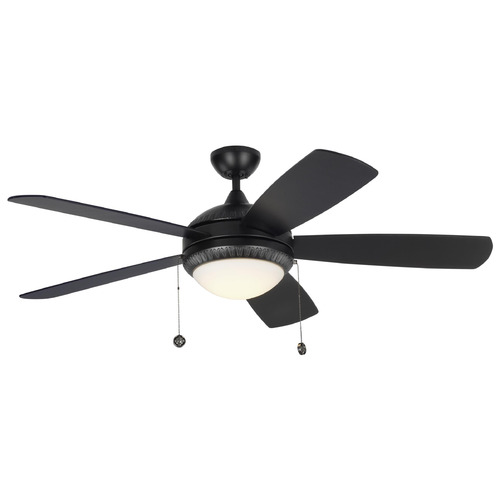 Generation Lighting Fan Collection Discus Ornate 52 Roman Bronze LED Ceiling Fan by Generation Lighting Fan Collection 5DIO52BKD