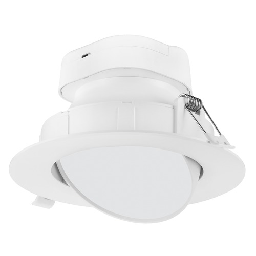 Satco Lighting 9W LED Direct Wire Downlight Gimbaled 6-Inch 4000K 120V Dimmable by Satco Lighting S11714