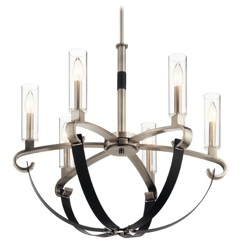 Kichler Lighting Artem 27-Inch Classic Pewter Chandelier by Kichler Lighting 52015CLP