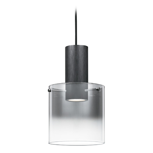 Kilmer 8.25-Inch LED Pendant in Earth Black by Quoizel Lighting