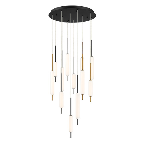 Cumberland 22-Inch LED Pendant in Mixed Finishes by Eurofase Lighting