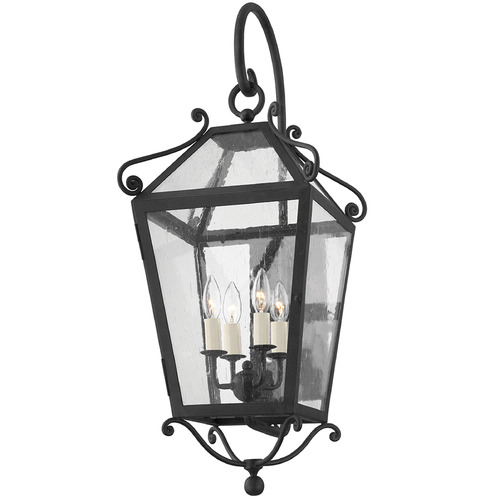 Troy Lighting Mark D. Sikes Santa Barbara County French Iron Outdoor Wall Light