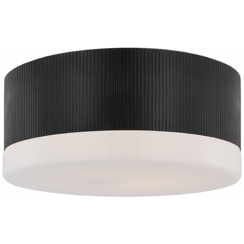 Visual Comfort Signature Collection Thomas OBrien Ace 17-Inch LED Flush Mount in Bronze by VC Signature TOB4357BZWG