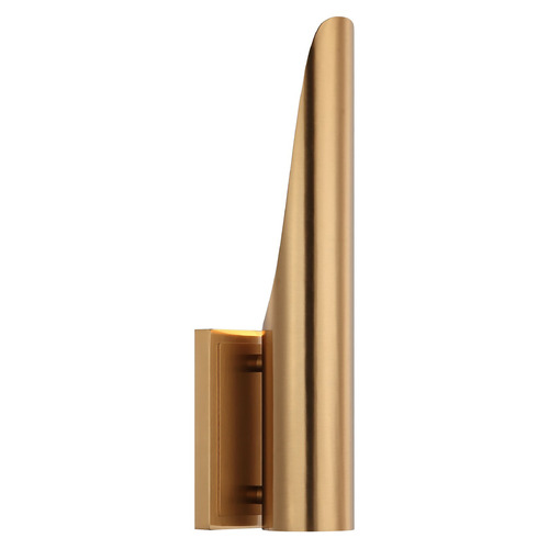 Matteo Lighting Stylus Aged Gold Brass Sconce