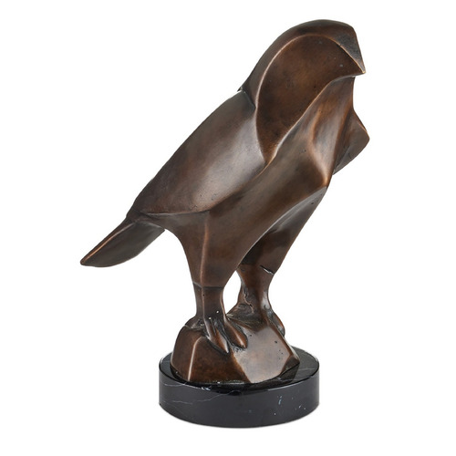 Currey and Company Horus Dark Brown Sculpture
