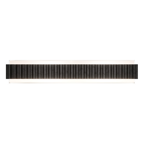 Modern Forms by WAC Lighting Modern Forms Magnate Basalt Stone / Black LED Bathroom Light WS270627-BV/BK