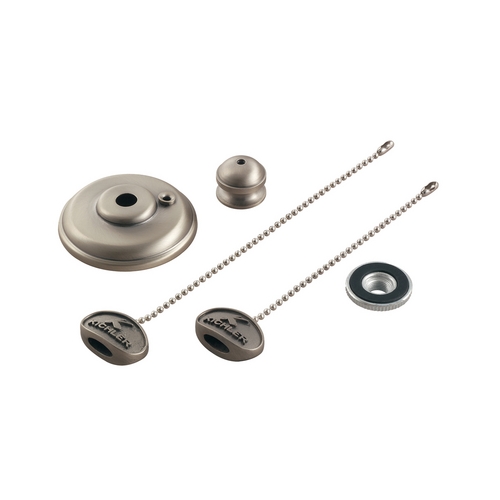 Ceiling Fan Finial Kit in Brushed Stainless Steel by Kichler Lighting