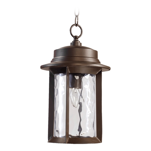 Charter Oiled Bronze Outdoor Hanging Light by Quorum Lighting
