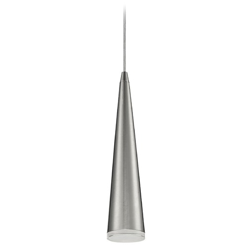 Modern Brushed Nickel LED Pendant 3000K 335LM by Kuzco Lighting