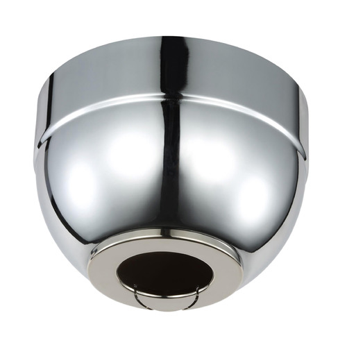 Visual Comfort Fan Collection Slope Ceiling Canopy Kit in Chrome by Visual Comfort & Co Fans MC93CH