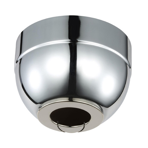 Slope Ceiling Canopy Kit in Chrome by Visual Comfort & Co Fans