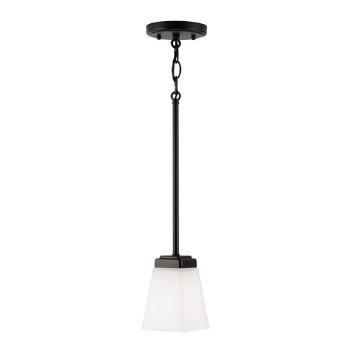 Baxley 5-Inch Mini Pendant in Black by HomePlace by Capital Lighting