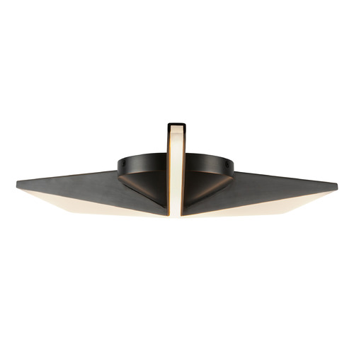 Kuzco Lighting Kuzco Lighting Tachi Urban Bronze LED Flushmount Light FM64218-UB