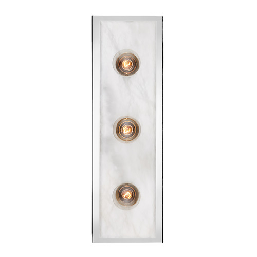 Currey and Company Berdine Natural & Polished Nickel Bathroom Light