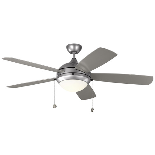Generation Lighting Fan Collection Discus Outdoor 52 Roman Bronze LED Ceiling Fan by Generation Lighting Fan Collection 5DIW52PBSD