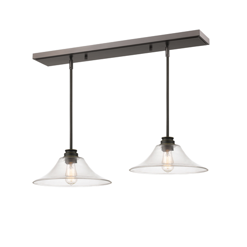 Z-Lite Annora Olde Bronze Multi-Light Pendant by Z-Lite 428MP14-2OB