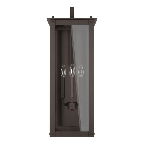 Hunt 29-Inch Outdoor Wall Lantern in Bronze by Capital Lighting